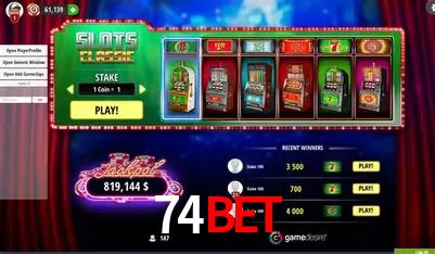 Descubra o Mundo do Cassino Online com 74BET